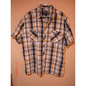 Kuhl Shirt Mens XXL Suncel Button Up Short Sleeve Hiking Outerwear Plaid
